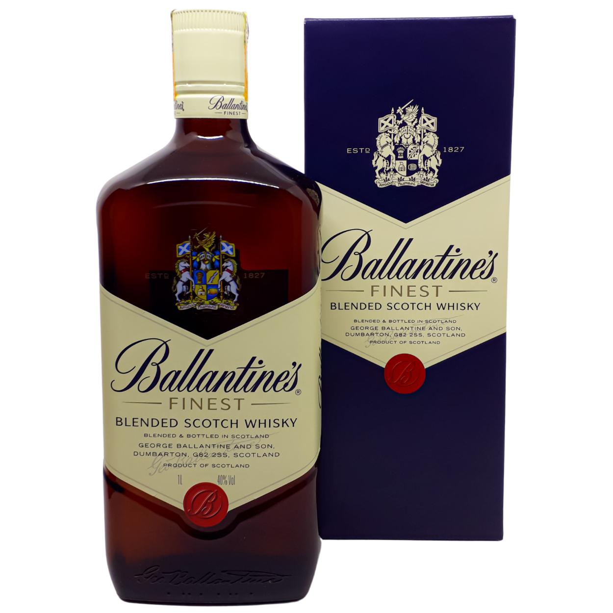 Ballantine's FINEST Blended Scotch Whisky 40% Vol. 1l