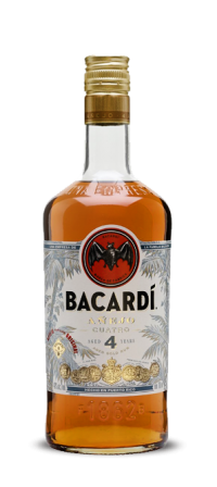 Rum Bacardi Añejo 4 Anos