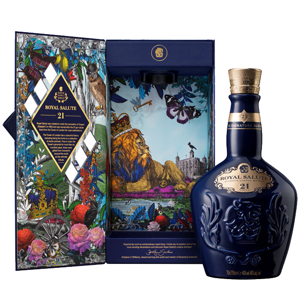 Whisky Royal Salute 21 anos The Signature Blend Escocês - 700 ml