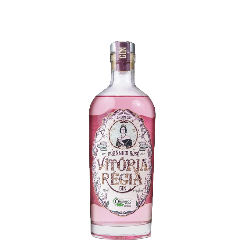 Gin Orgânico Vitória Régia Rosé 750ml
