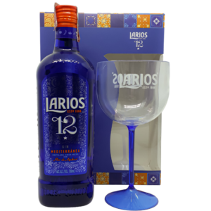 Gin Espanhol Larios 12 Botânicos C/Taça Exclusiva 700ml