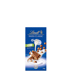 Chocolate Suíço Lindt Milk Hazelnut 100g