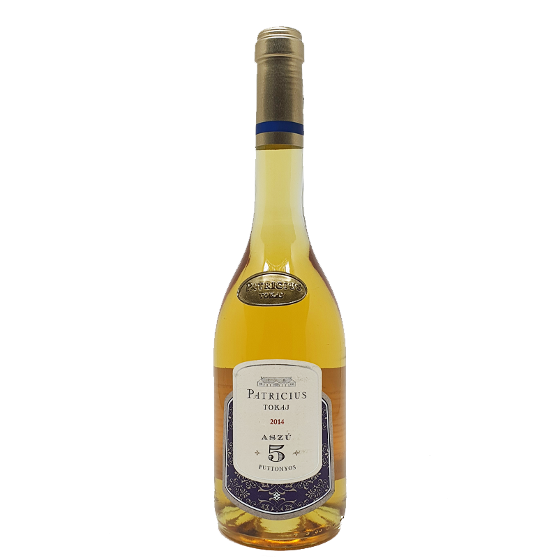 Vinho Patricius Tokaji Aszu 5 Puttonyos 500ml