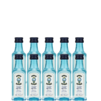 Pack 10 Unidades Miniatura Gin Bombay Sapphire 50ml