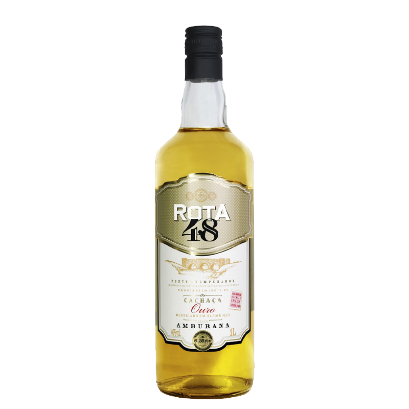 Cachaça Weber Haus Rota 48 Ouro Amburana 1L