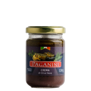 Antepasto Azeitonas Pretas Paganini Vidro 130g