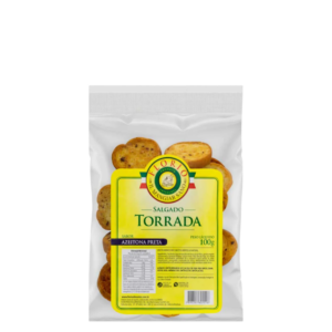 Torrada Florio Azeitona Preta 100g