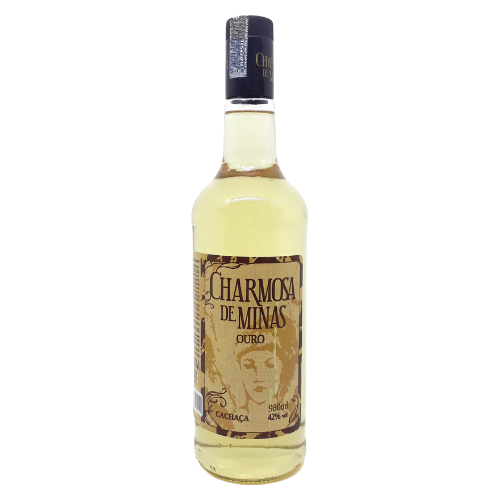 Cachaça Charmosa De Minas Ouro 980ml