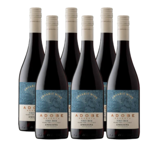 Caixa 6 Vinho Emiliana Adobe Reserva Orgânico Pinot Noir 750ml