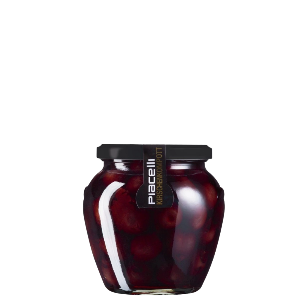 Compota De Cereja Em Xarope Doce - Piacelli 550g