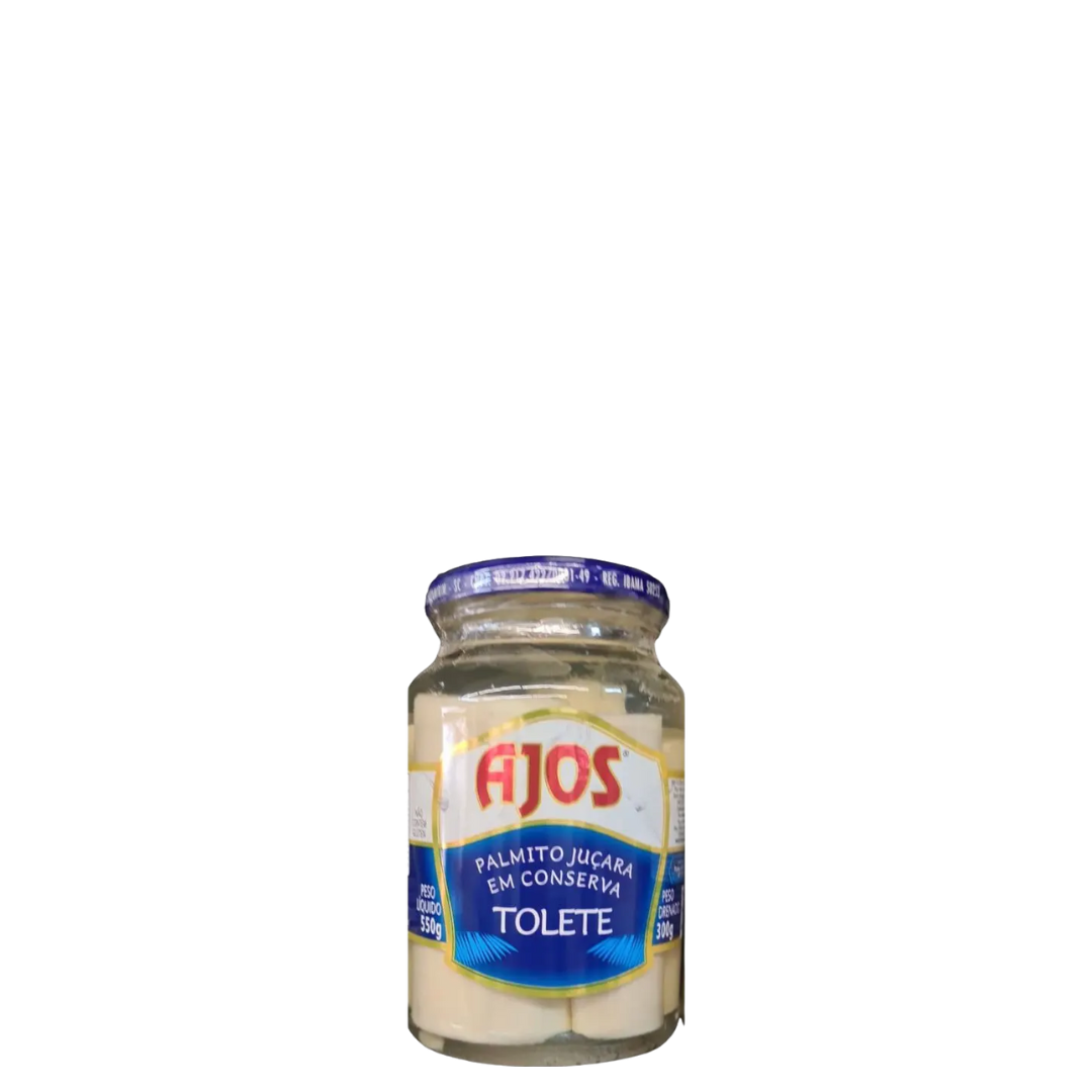 Palmito Juçara Ajos Tolete Vidro 300g