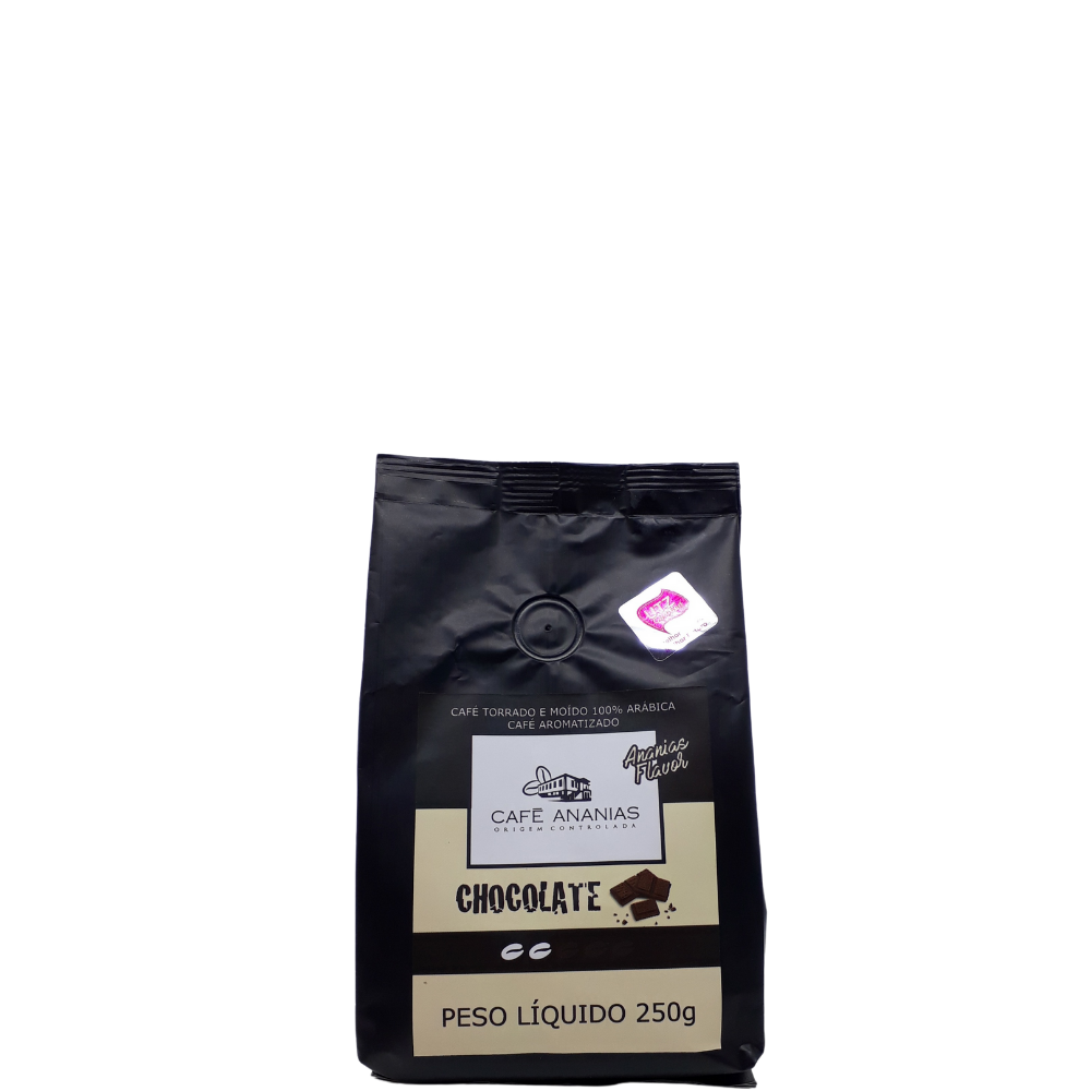 Café Ananias - Torrado E Moído 100% Arábica Aroma Chocolate 250g