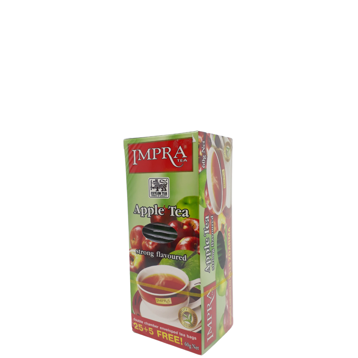 Chá Impra Preto Sabor Maçã 60g