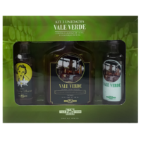 Kit Cachaça Vale Verde Premium 160ml Prata 50ml E Minha Deusa 50ml