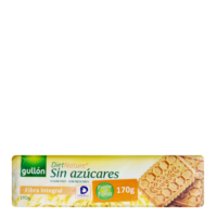 Biscoito Diet Sem Açúcar Fibra Integral Gullón 170g