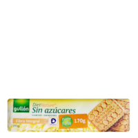 Biscoito Diet Sem Açúcar Fibra Integral Gullón 170g