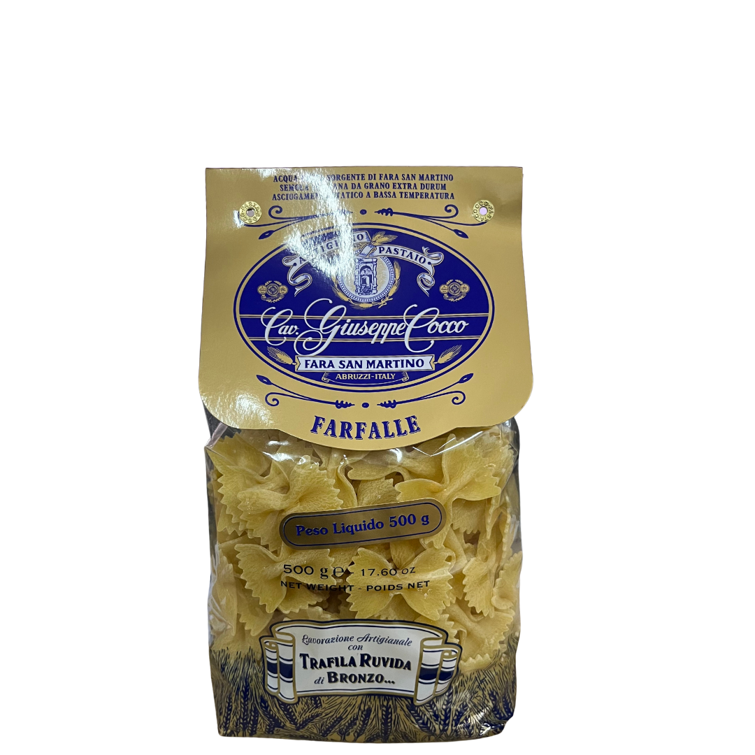 Macarrão Italiano Farfalle Giuseppe Cocco 500g