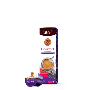 Cápsula de Café Espresso Gourmet Mogiana Paulista TRES Corações 80g