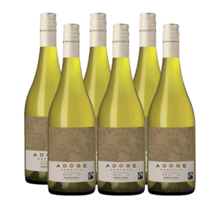 Caixa 6 Vinho Emiliana Adobe Reserva Chardonnay 750ml