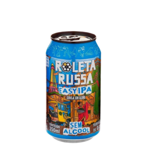 Cerveja Roleta Russa Easy Ipa Sem Álcool 350ml