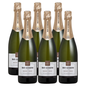 Caixa 6x Espumante Don Guerino Demi Sec Branco 750ml