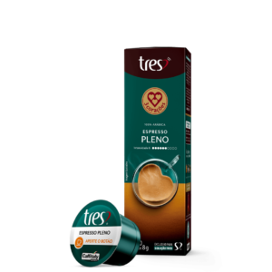 Cápsula de Café Espresso Pleno TRES Corações 80g