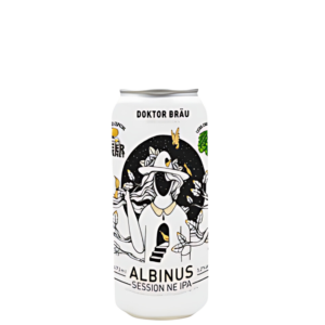 Cerveja Doktor Brau Albinus Ipa Lt 473ml