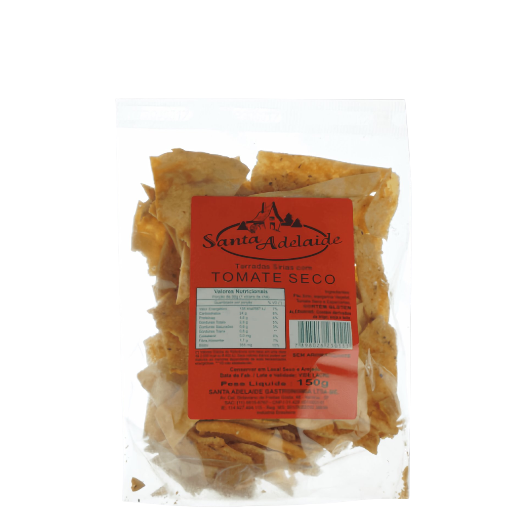 Torradas Sírias Santa Adelaide Com Tomate Seco 150g