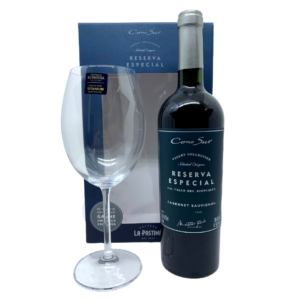 Kit Vinho Cono Sur Reserva Especial 750ml C/ Taça