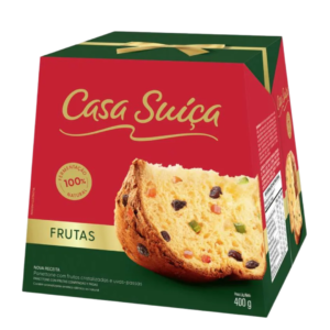 Panetone Casa Suíça Frutas 400g