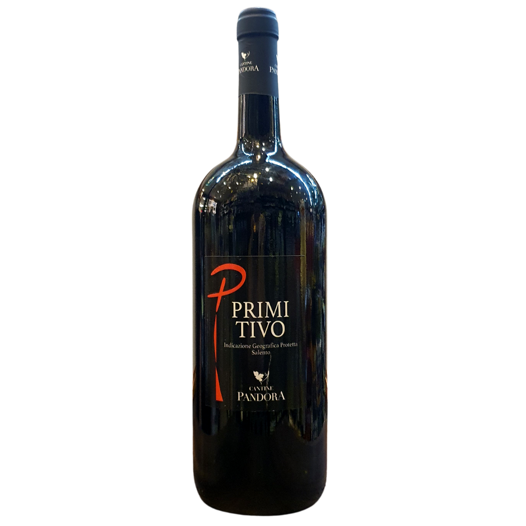 Vinho Cantine Pandora Primitivo Salento Igp 1,5L