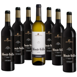 Kit 7 Vinhos Monte Velho Tinto + 1 Vinho Monte Velho Branco 750ml