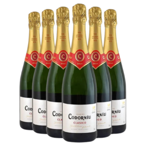 Caixa 6 Cava Codorniu Brut 750ml