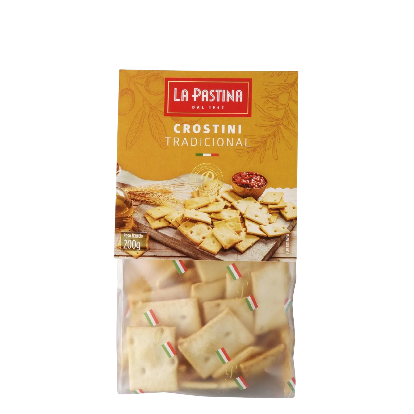 Crostini Italiano La Pastina Tradicional 200g