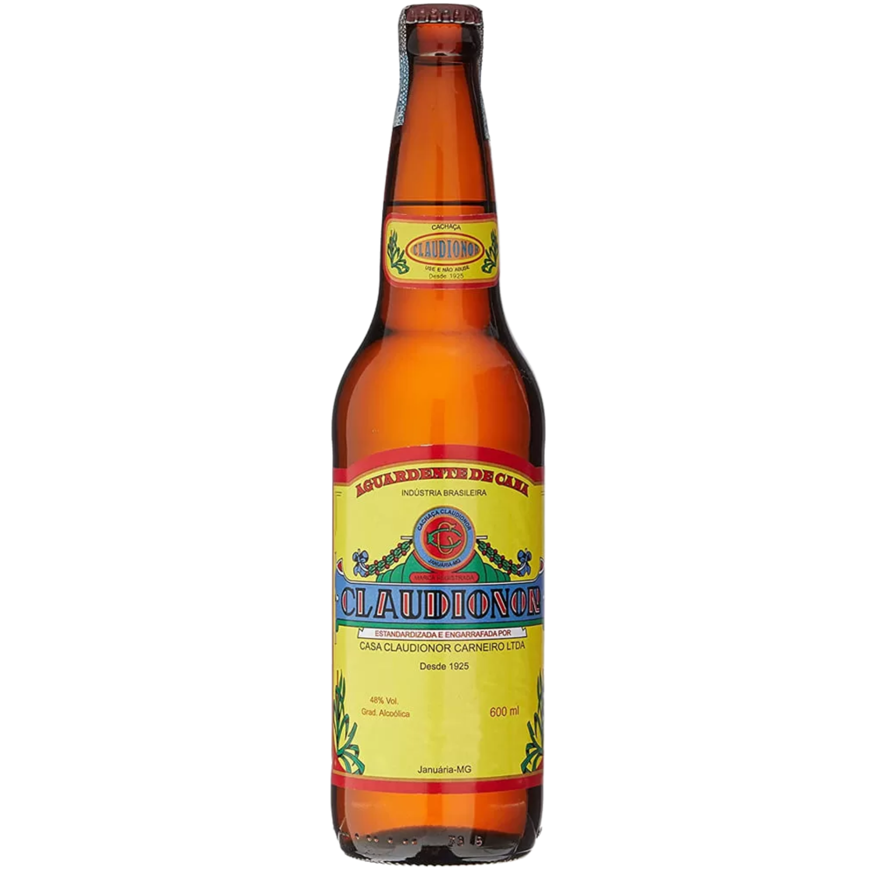 Cachaça Claudionor 600ml