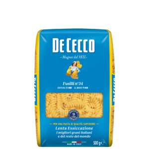 Macarrão De Cecco Fusilli Nº 34 - 500g