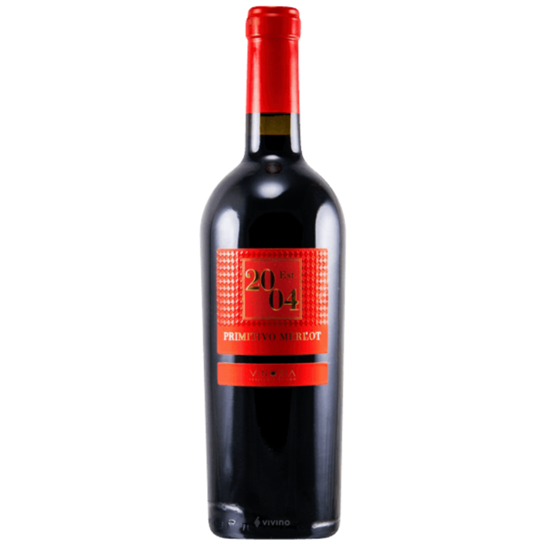 Vinho Vinosia Primitivo Merlot Tinto 750ml