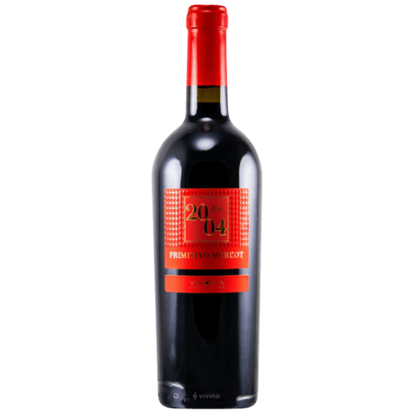 Vinho Vinosia Primitivo Merlot Tinto 750ml