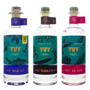 Kit Trilogia 3 Gin Yvy 750ml
