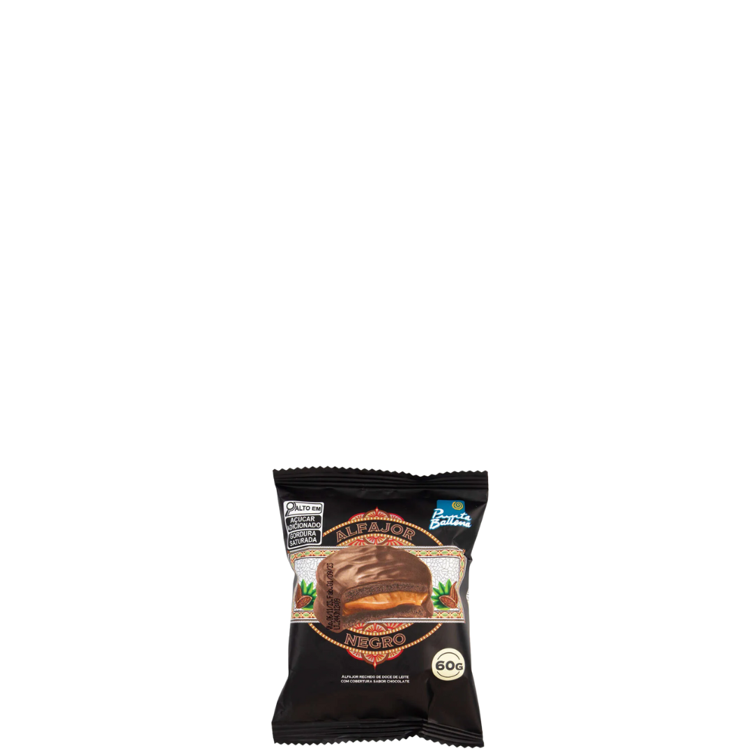 Alfajor Punta Ballena Negro 60g