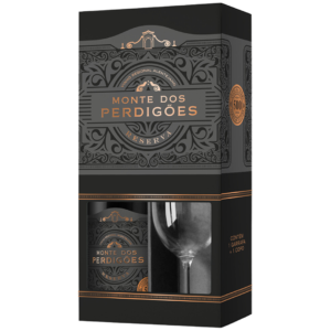 Kit Vinho Monte Dos Perdigoes Res 750ml C/ Taças Exclusiva
