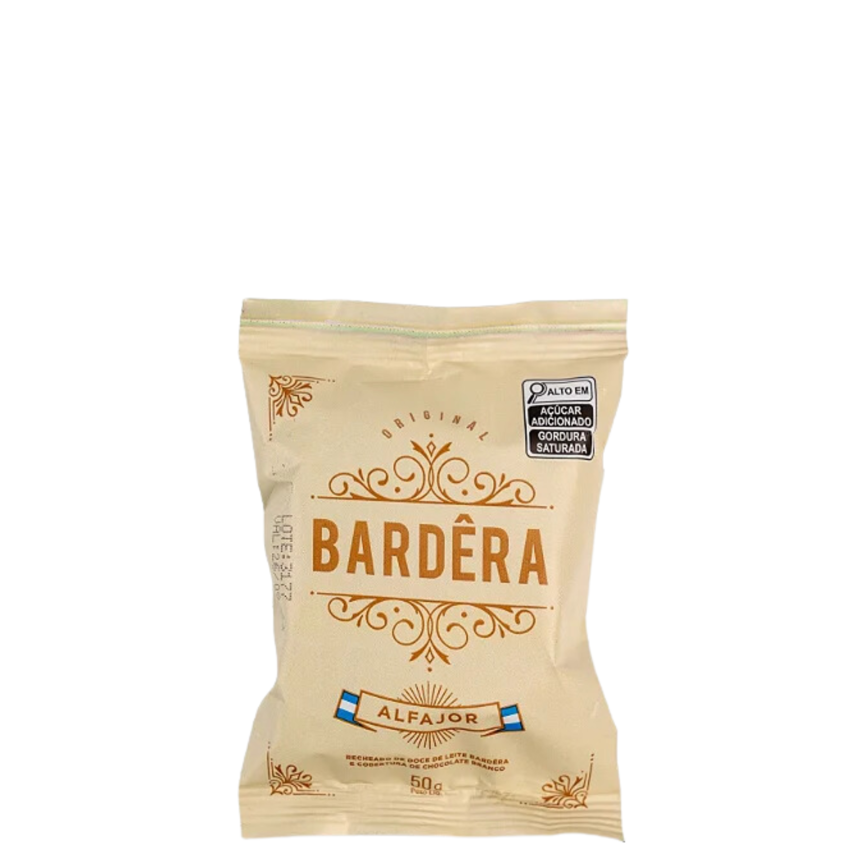Alfajor Bardera Branco 50g