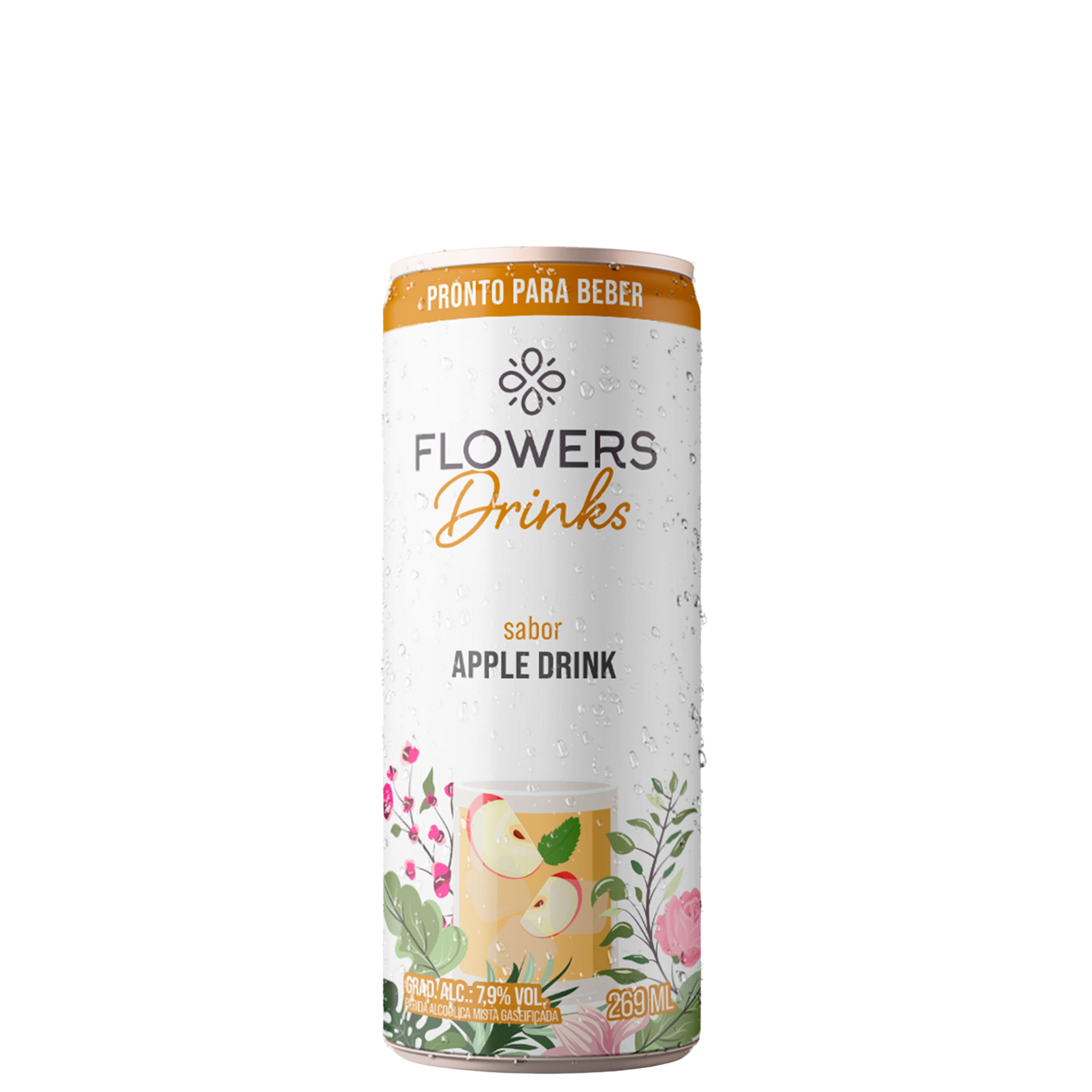 Bebida Flowers Drinks Apple 269ml