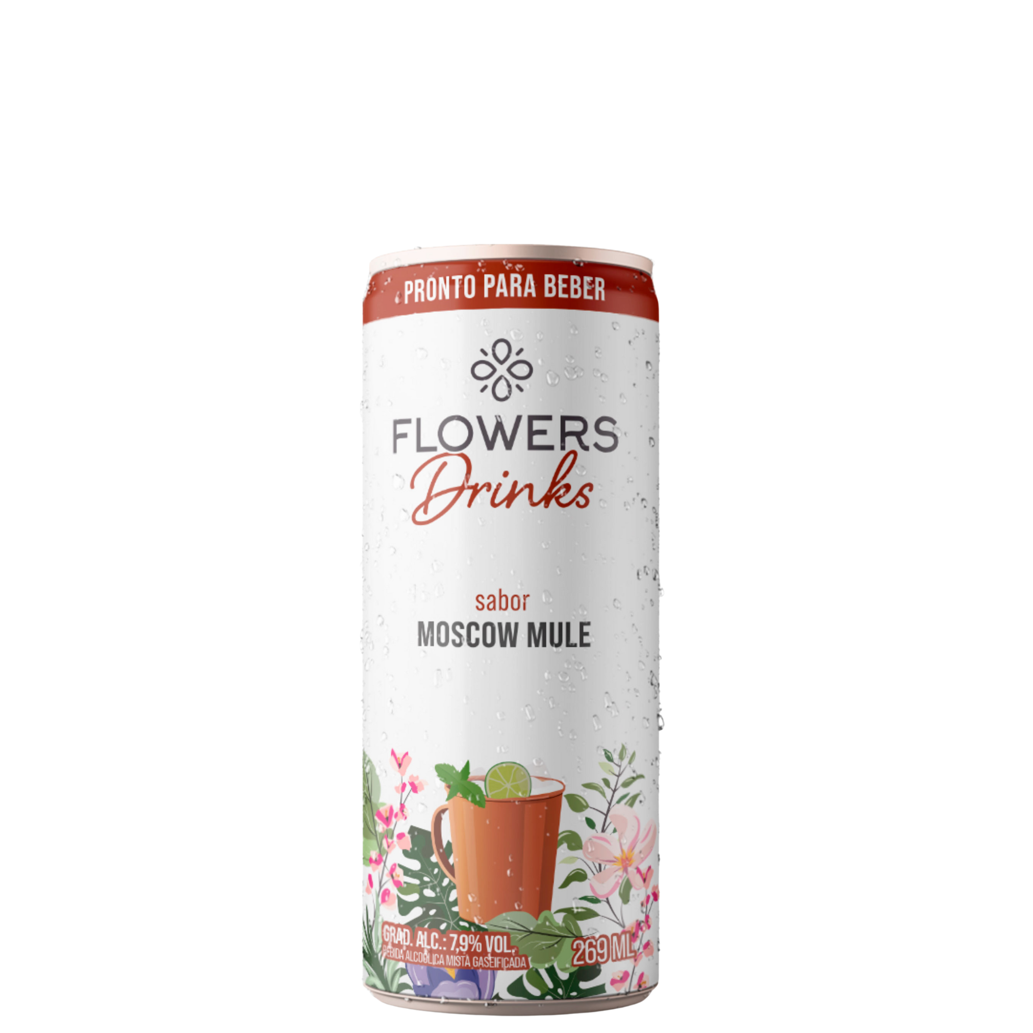 Bebida Flowers Drinks Moscow Mule 269ml