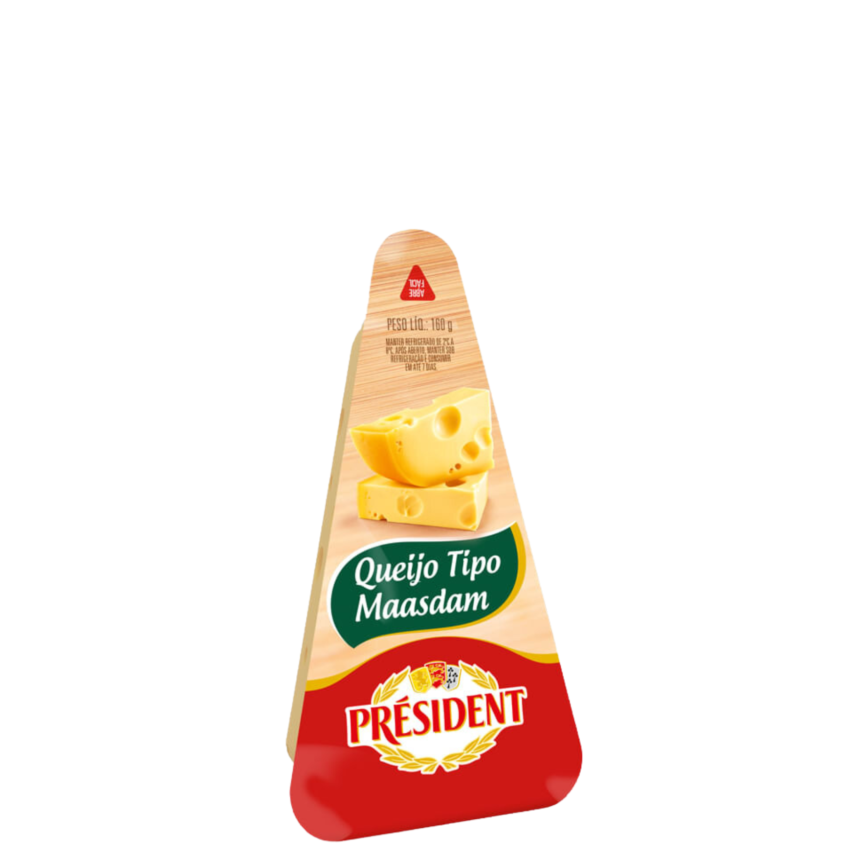 Queijo President Maasdam 160g