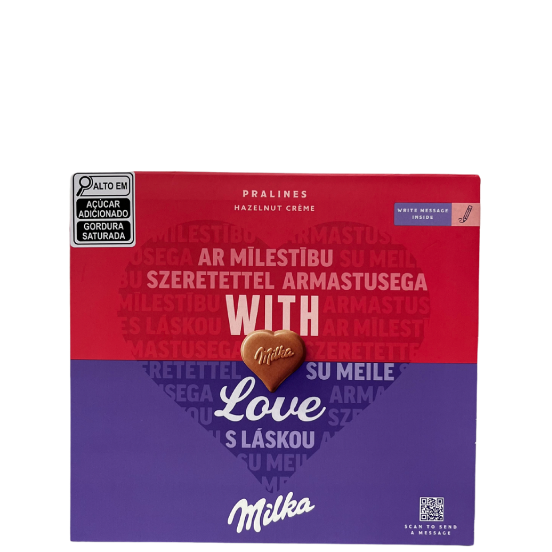 Chocolate I Love Milka Hazelnut Creme 110g