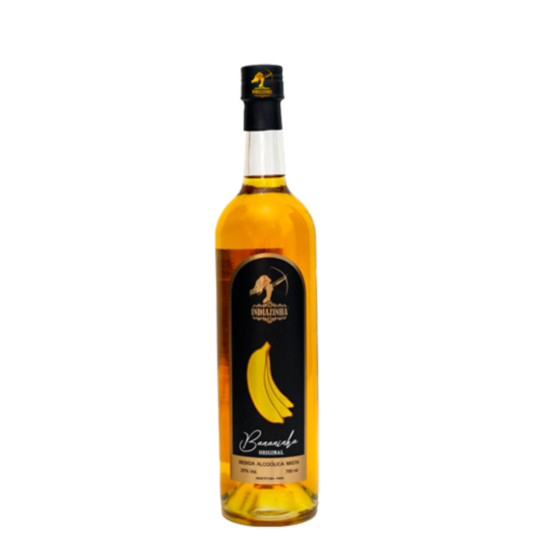 Bebida Mista Indiazinha Bananinha 750ml