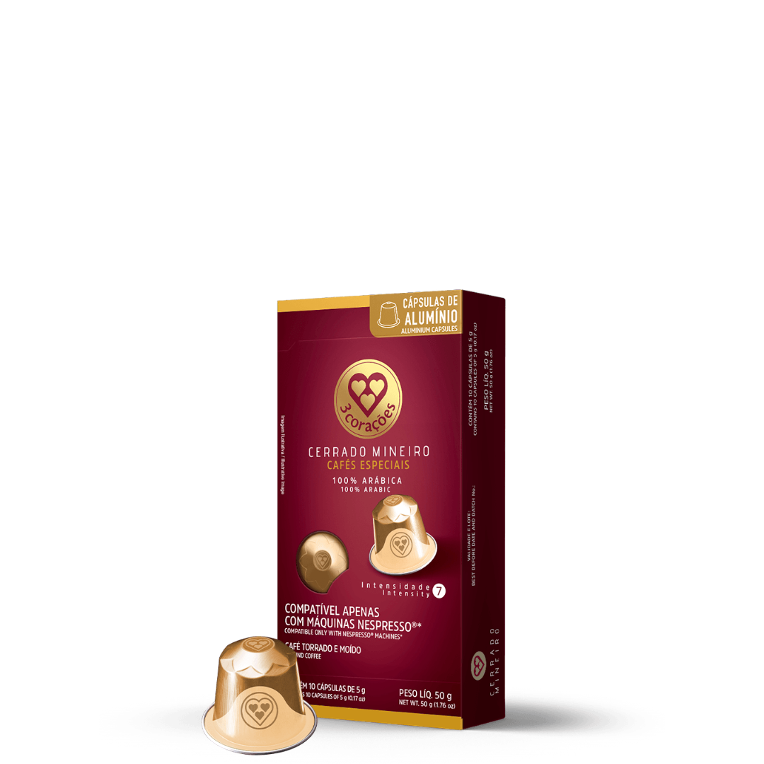 Cápsula de Café Cerrado Mineiro TRES Corações 50g