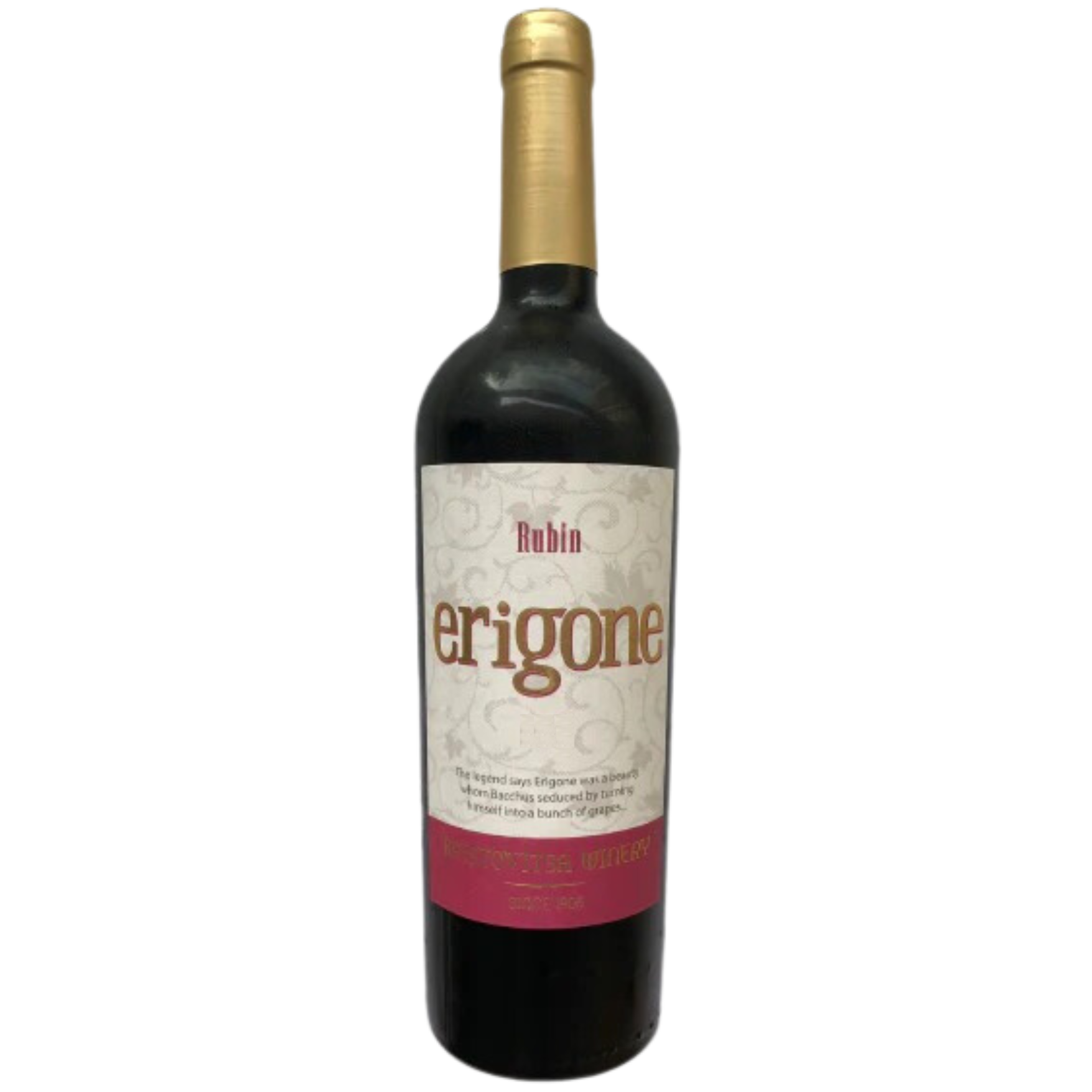 Vinho Brestovitsa Erigone Rubin Tinto 750ml