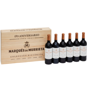 Kit 6 Safras Vinho Marques Murrieta Reserva Tinto 750ml